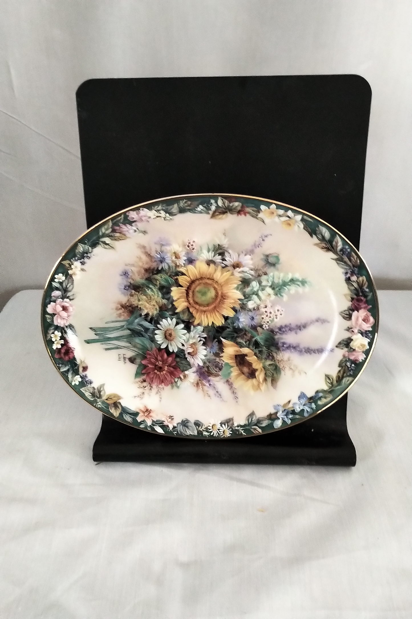 Plate Vintage Lena Liu Floral
