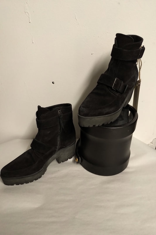 Foot Ware Miu Miu, Two Buckle Ankle Booties
