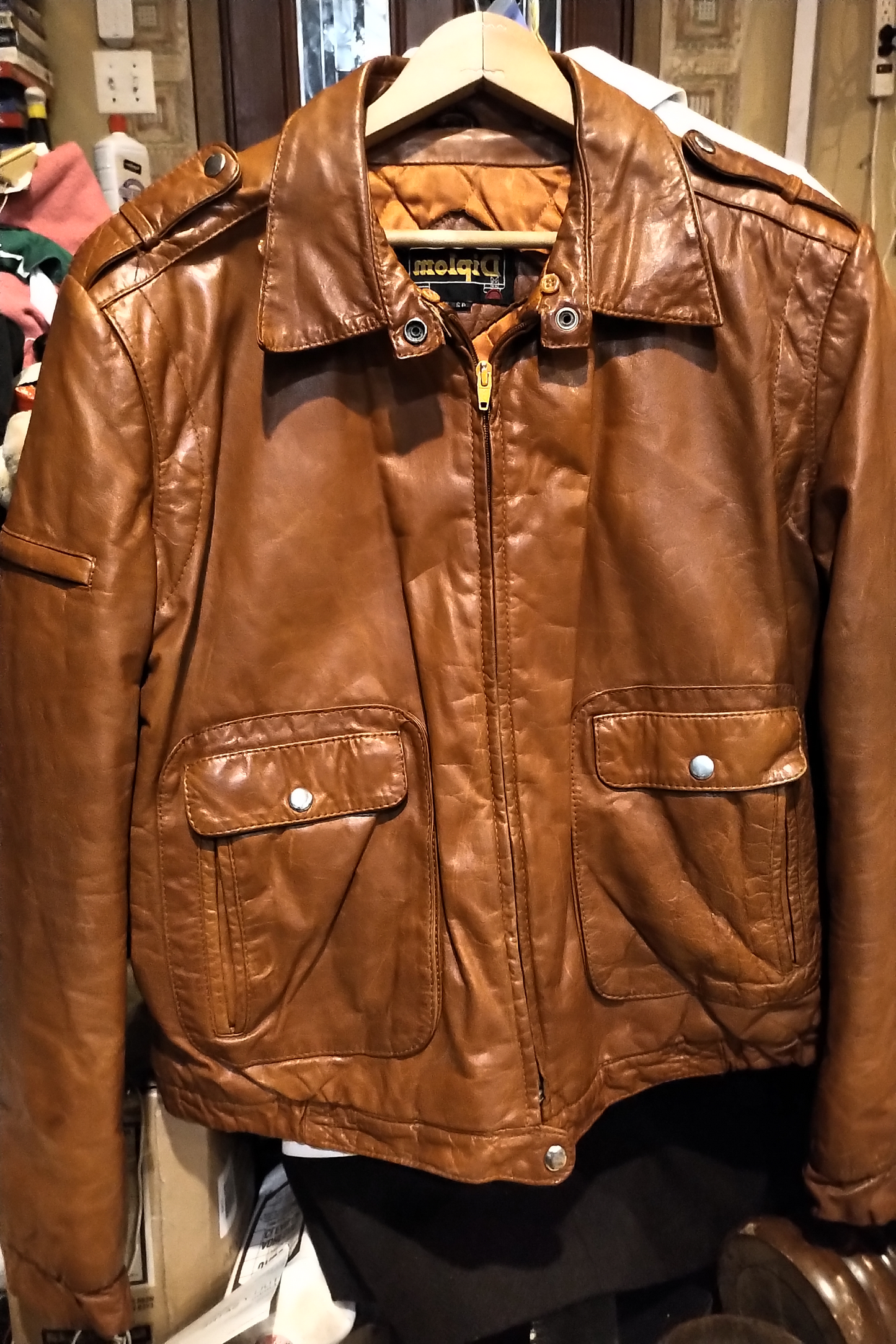 Jacket Diplom Vintage leather